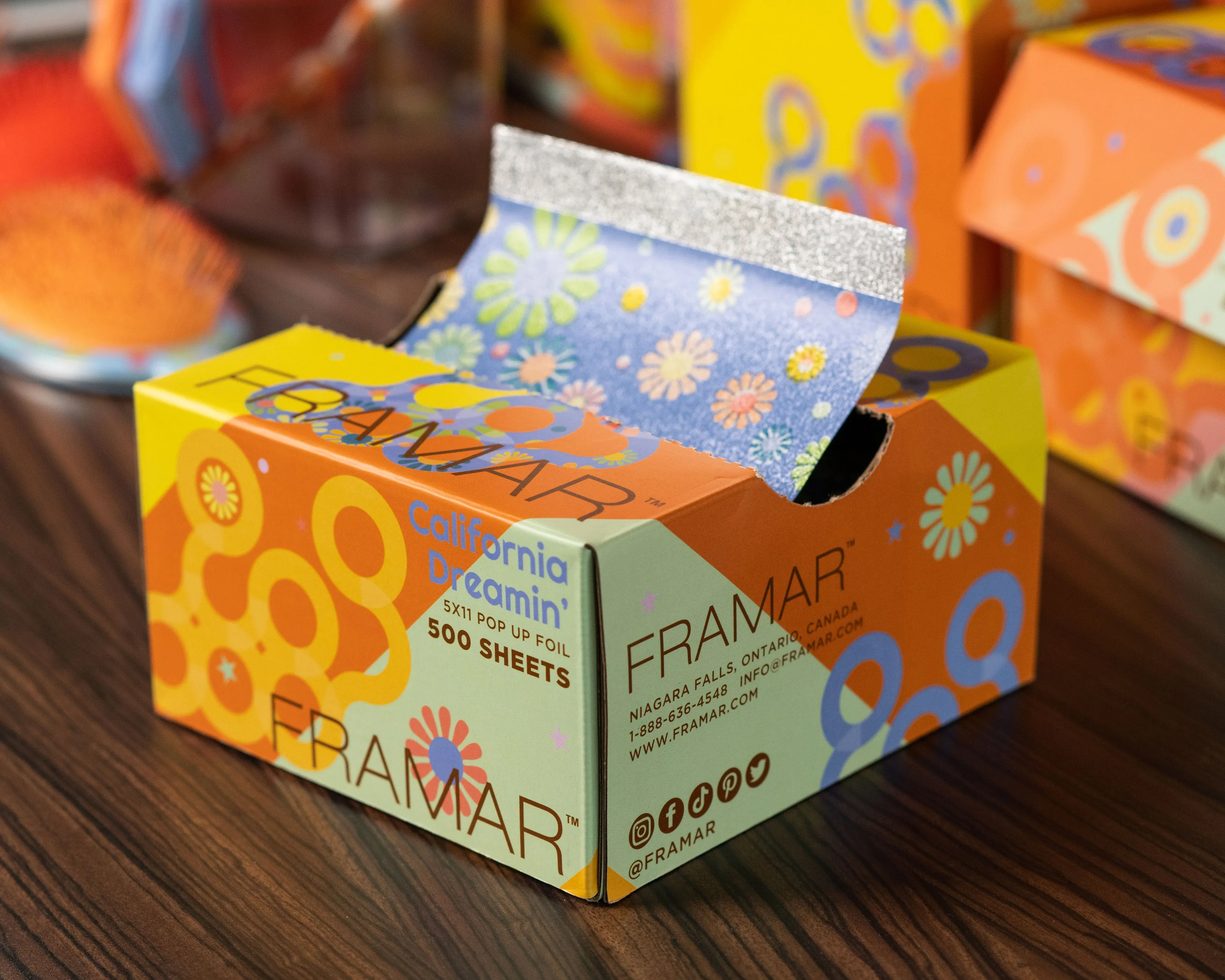 Framar California Dreamin' Pop Up Foil (500ct) 127 x 280mm (5x11) - LIMITED EDITION
