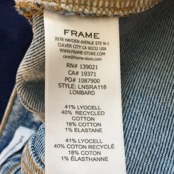 Frame Le Nouveau Straight Jeans