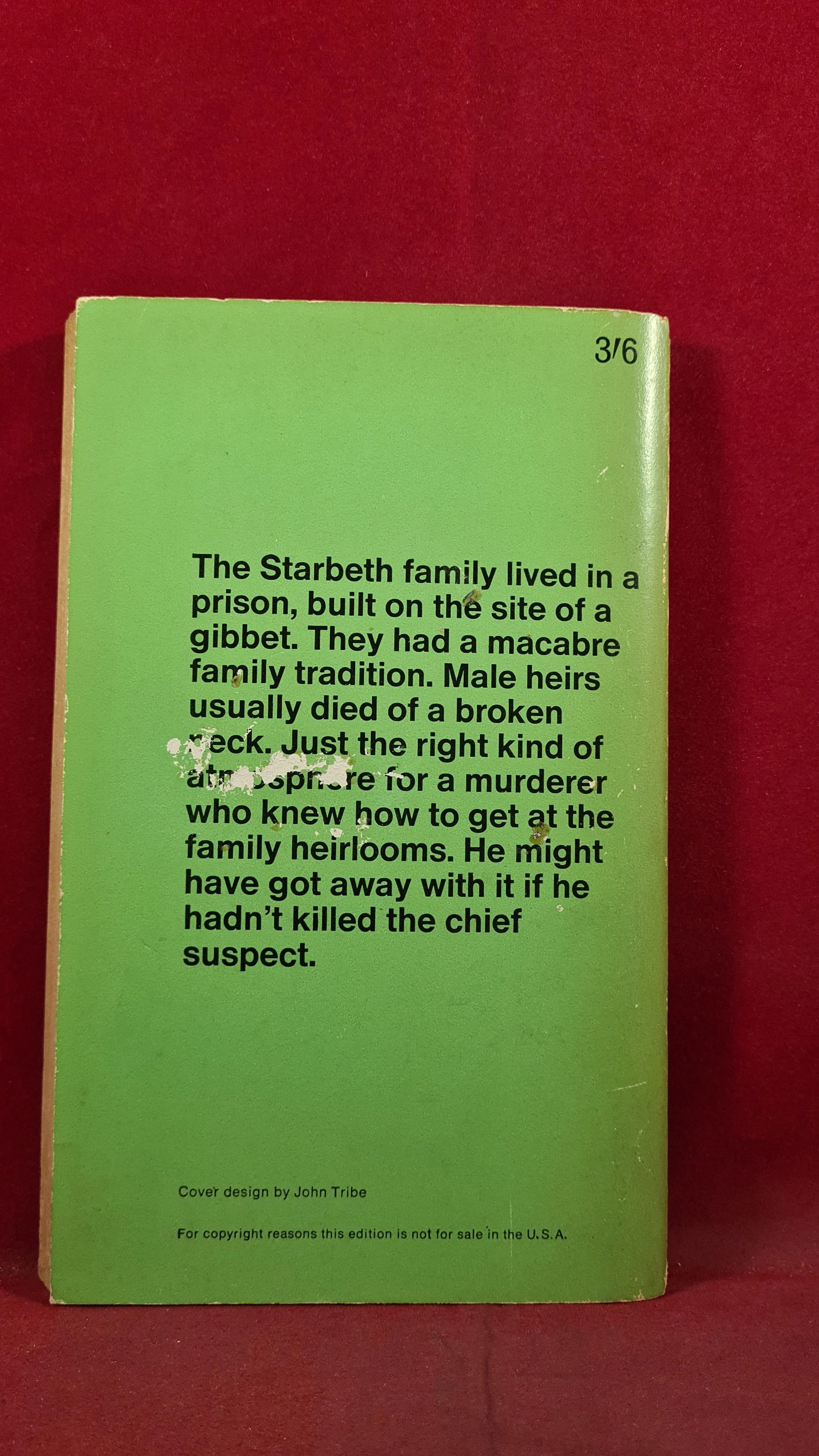 FREE WHEN PURCHASED WITH ANOTHER BOOK, John Dickson Carr - Hag's Nook, 1967