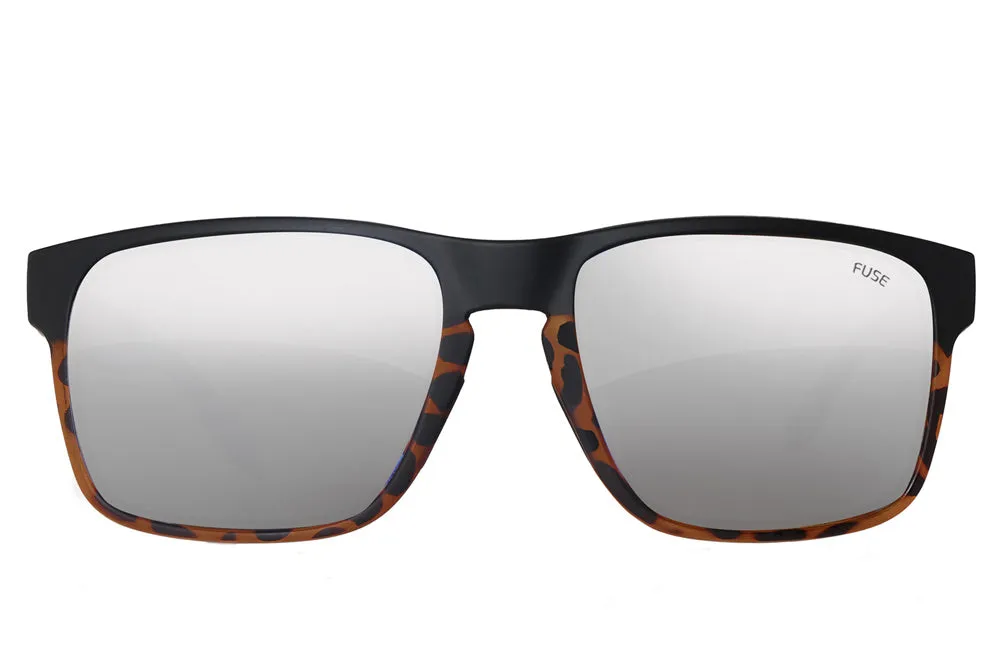 Fuse Egmont XL Sunglasses | Matte Black Tortoise Fade