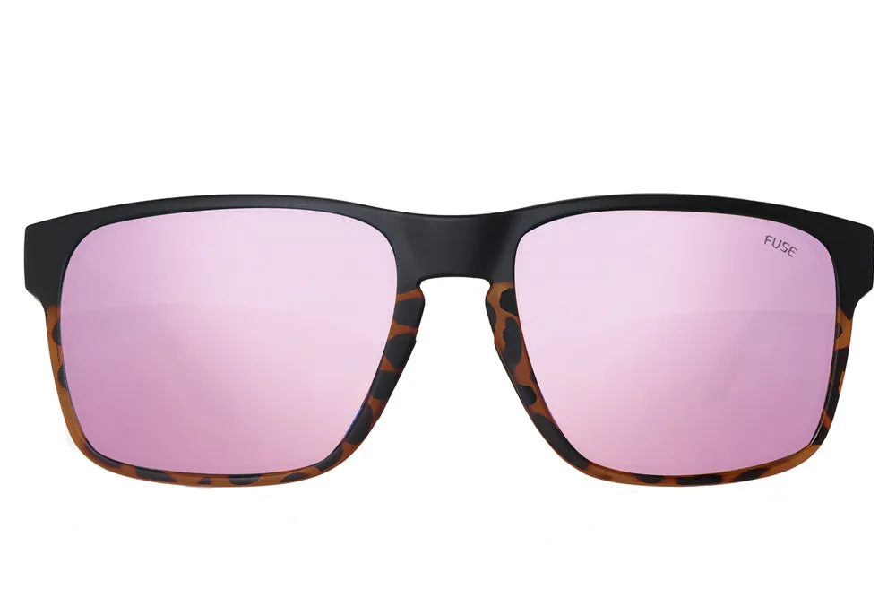 Fuse Egmont XL Sunglasses | Matte Black Tortoise Fade