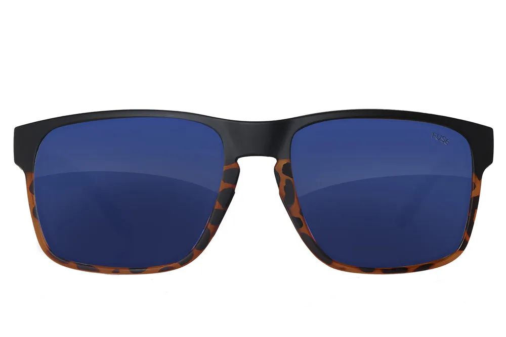 Fuse Egmont XL Sunglasses | Matte Black Tortoise Fade
