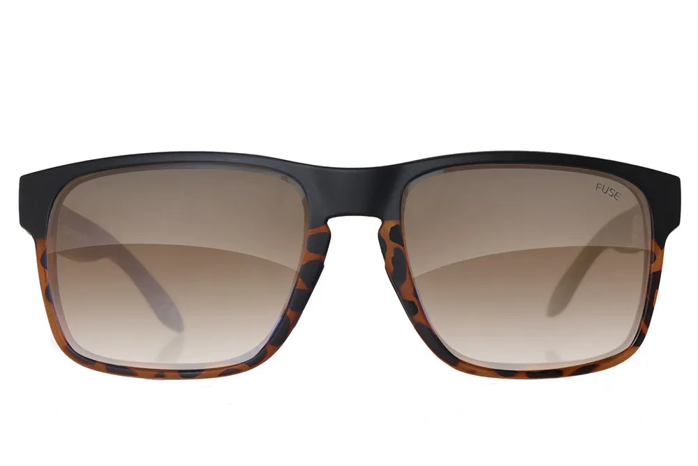 Fuse Egmont XL Sunglasses | Matte Black Tortoise Fade