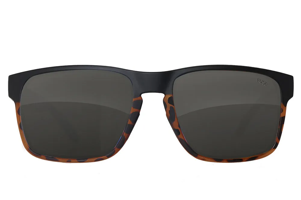 Fuse Egmont XL Sunglasses | Matte Black Tortoise Fade