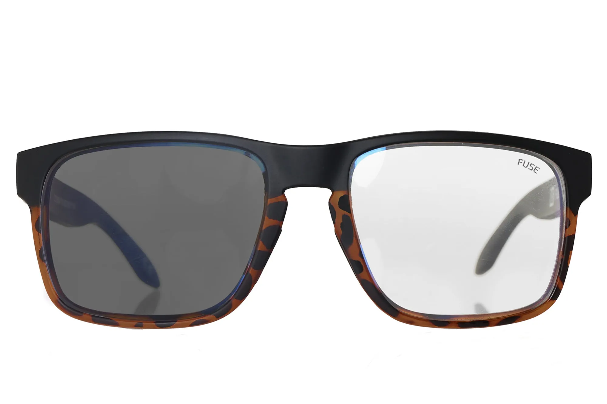 Fuse Egmont XL Sunglasses | Matte Black Tortoise Fade
