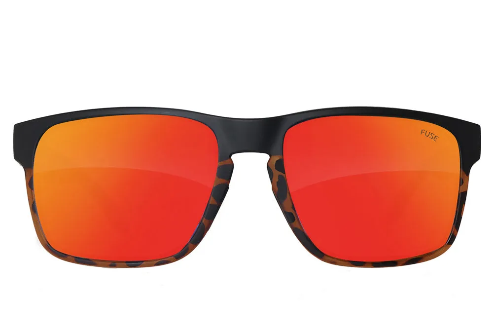 Fuse Egmont XL Sunglasses | Matte Black Tortoise Fade