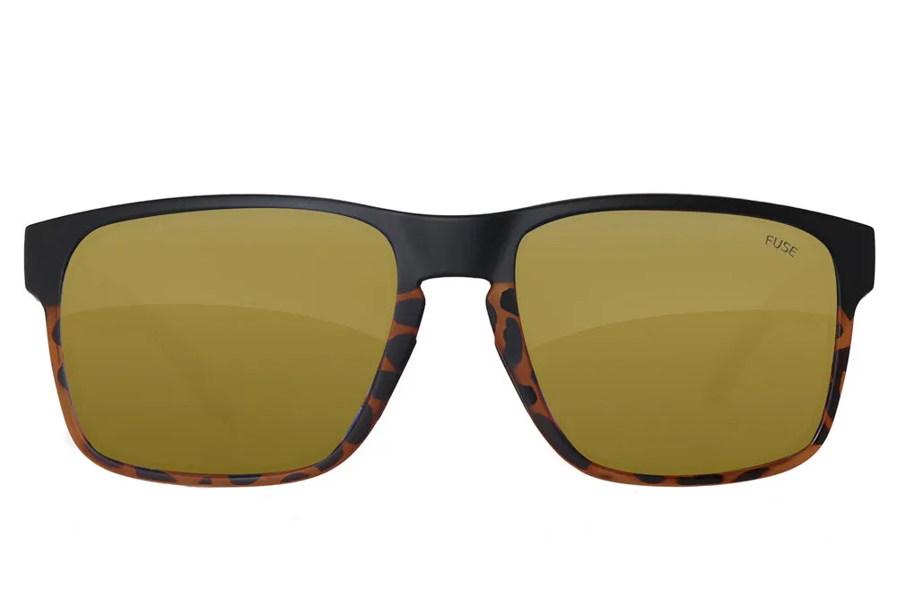 Fuse Egmont XL Sunglasses | Matte Black Tortoise Fade