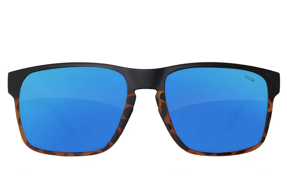 Fuse Egmont XL Sunglasses | Matte Black Tortoise Fade