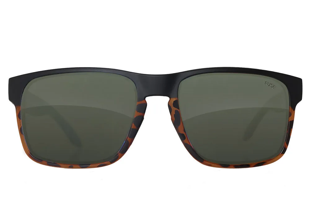 Fuse Egmont XL Sunglasses | Matte Black Tortoise Fade