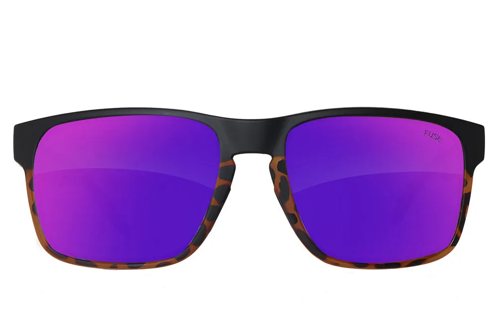 Fuse Egmont XL Sunglasses | Matte Black Tortoise Fade