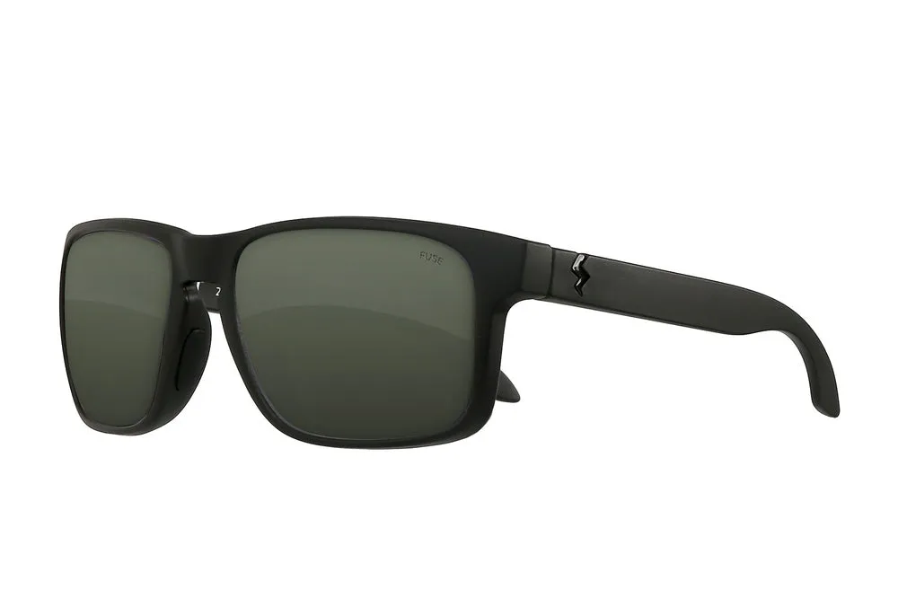 Fuse Prescription Egmont Sunglasses | Matte Black