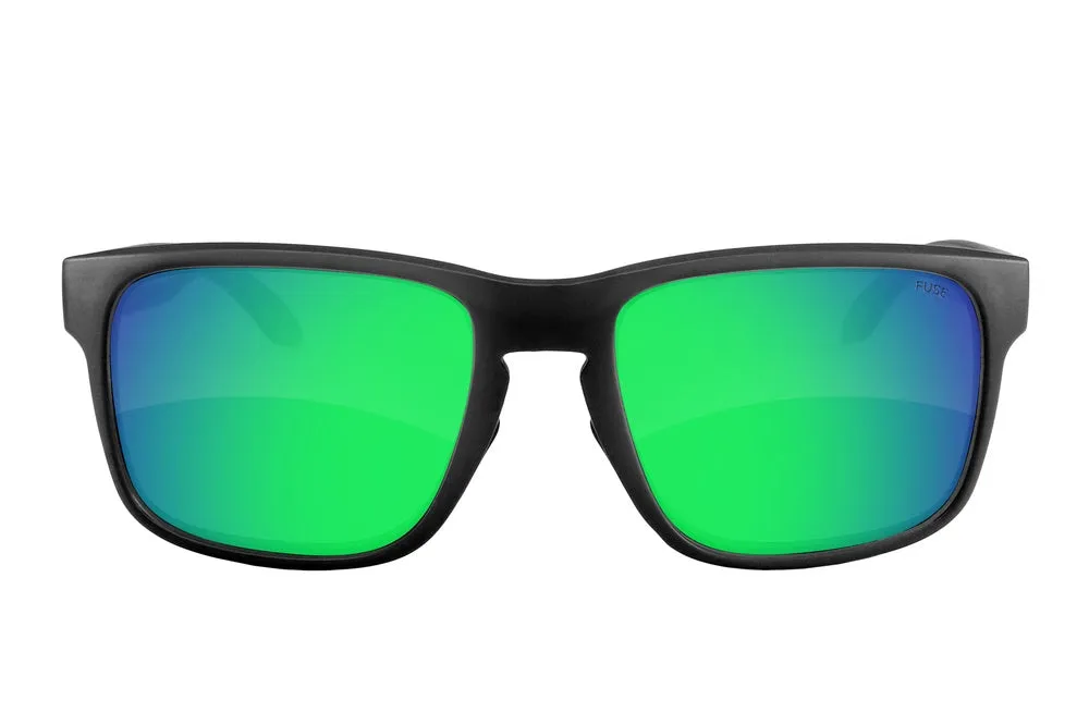 Fuse Prescription Egmont Sunglasses | Matte Black