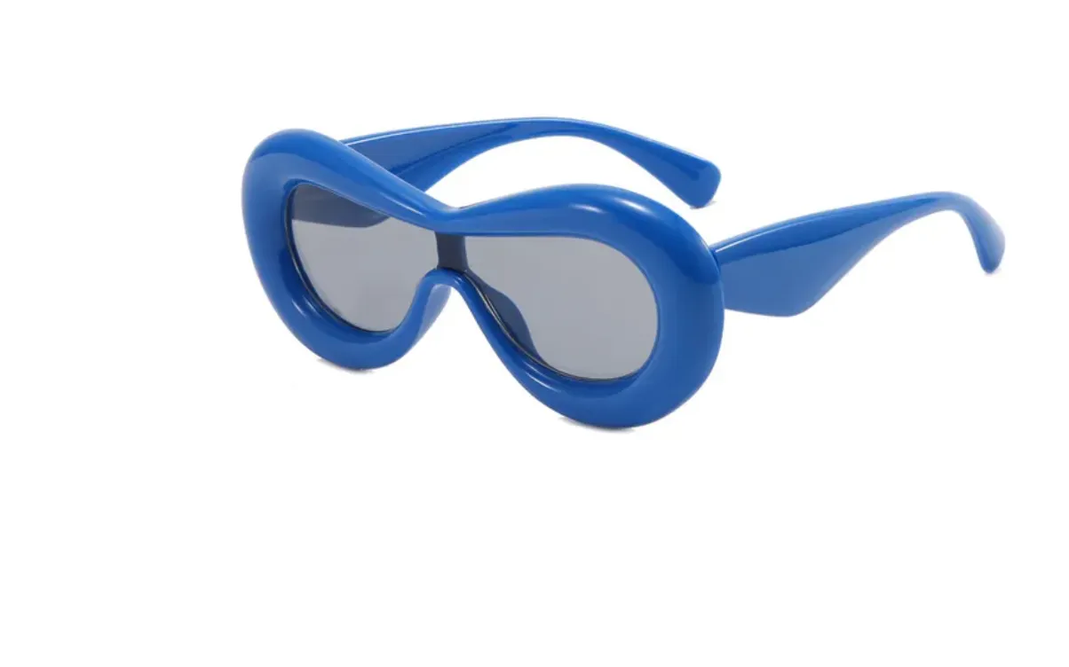 Gafas de Sol diseño Inflado Hipster Punk Antro Rectangular y Cat Eye