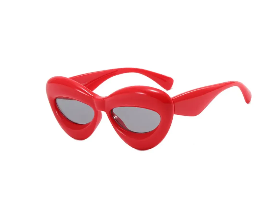 Gafas de Sol diseño Inflado Hipster Punk Antro Rectangular y Cat Eye