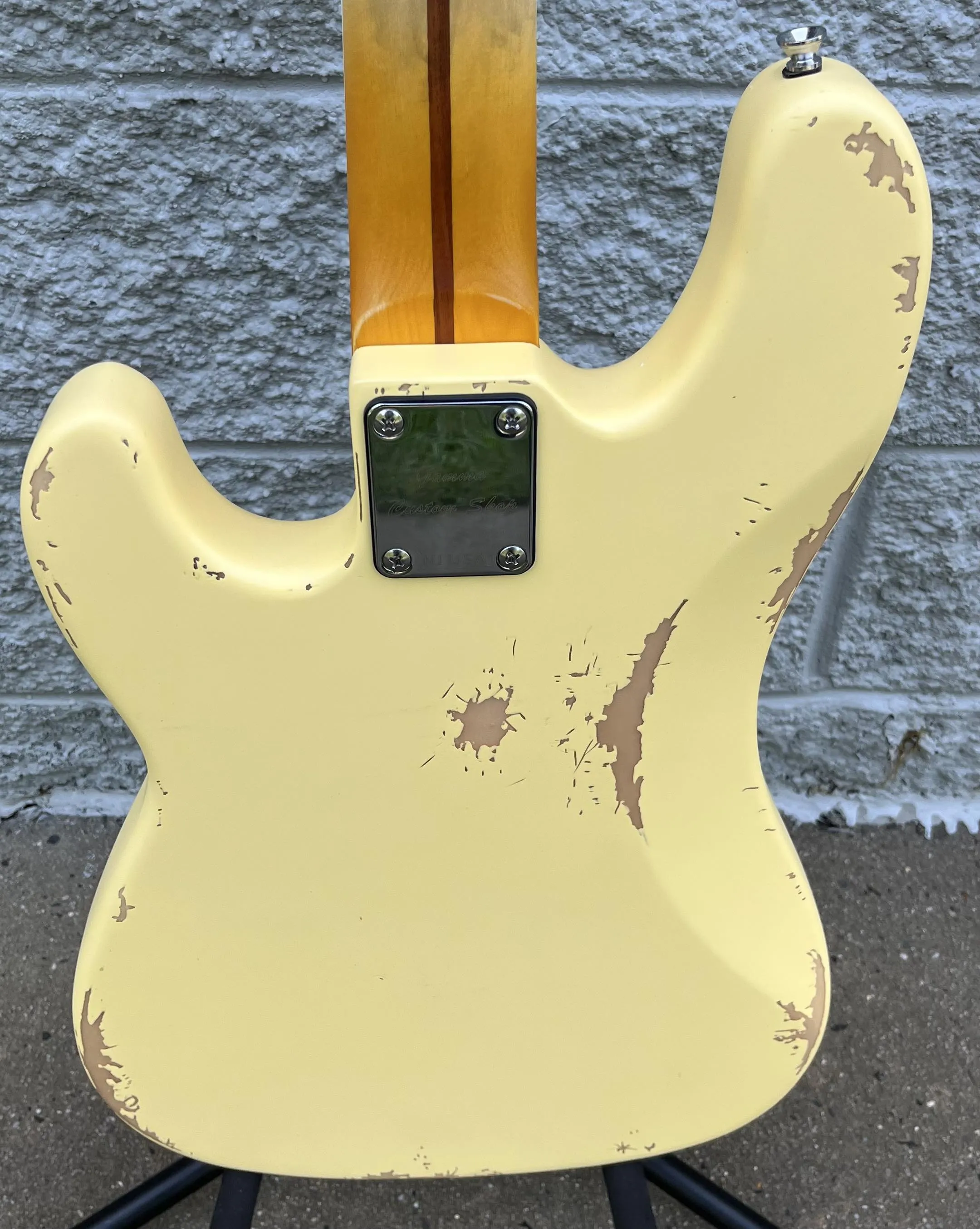 GAMMA [SOLD] Custom PRW23-01, Roadworn & Relic’d Alpha Model, Vintage White