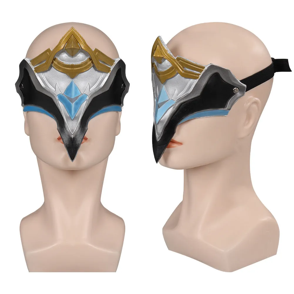 Genshin Impact Fatui Dottore Mask Cosplay Latex  Masks Helmet Masquerade Halloween Party Costume Props