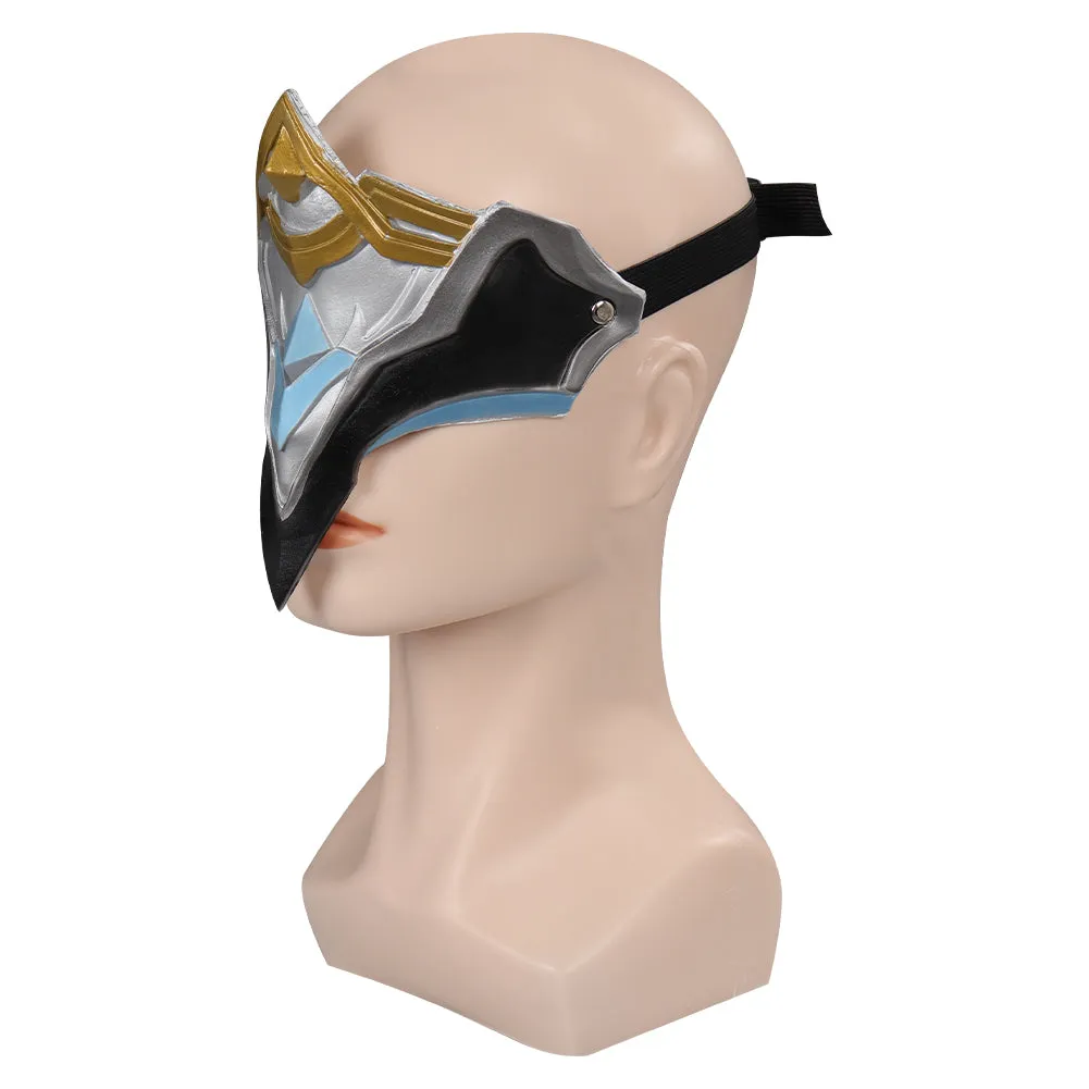 Genshin Impact Fatui Dottore Mask Cosplay Latex  Masks Helmet Masquerade Halloween Party Costume Props