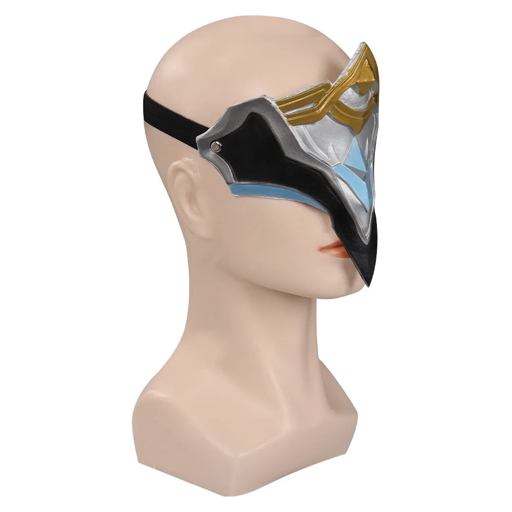 Genshin Impact Fatui Dottore Mask Cosplay Latex  Masks Helmet Masquerade Halloween Party Costume Props