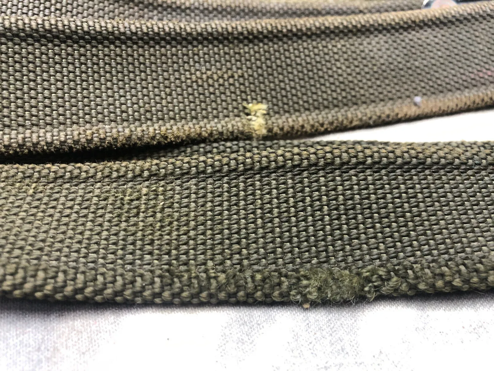 Genuine British Army SLR Rifle Sling / Shoulder Strap - Used Worn Condition