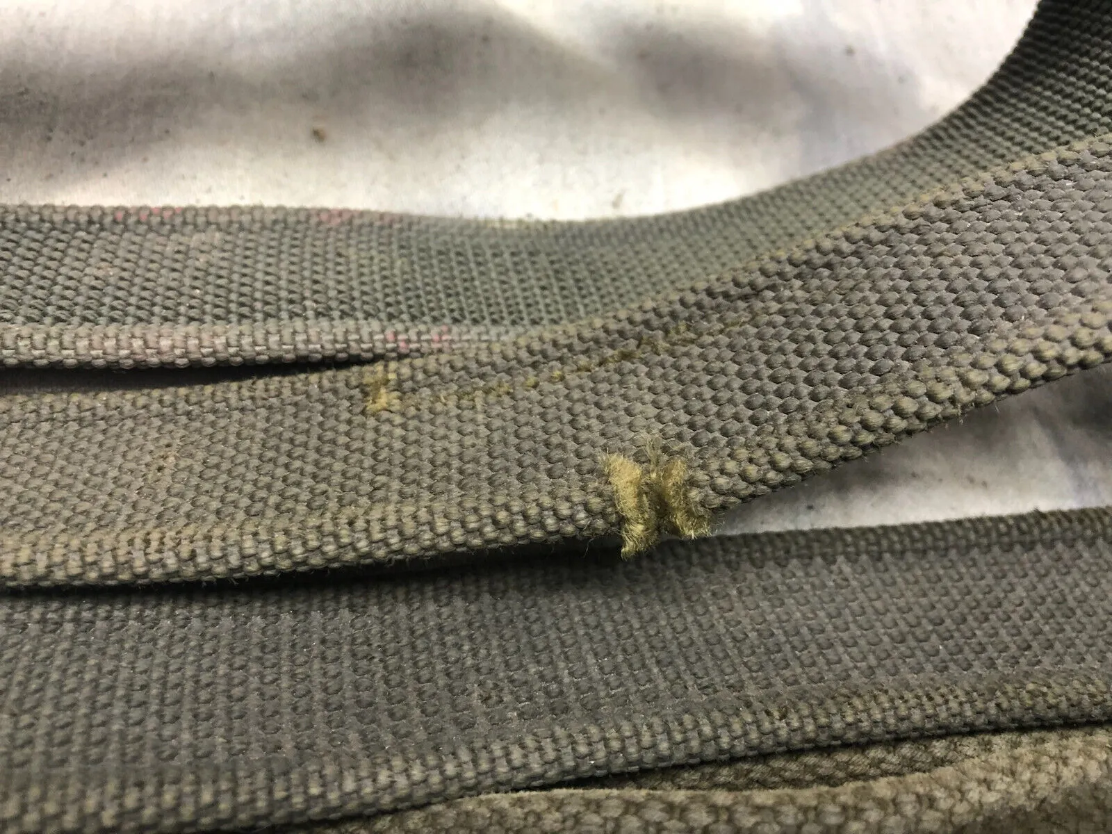 Genuine British Army SLR Rifle Sling / Shoulder Strap - Used Worn Condition