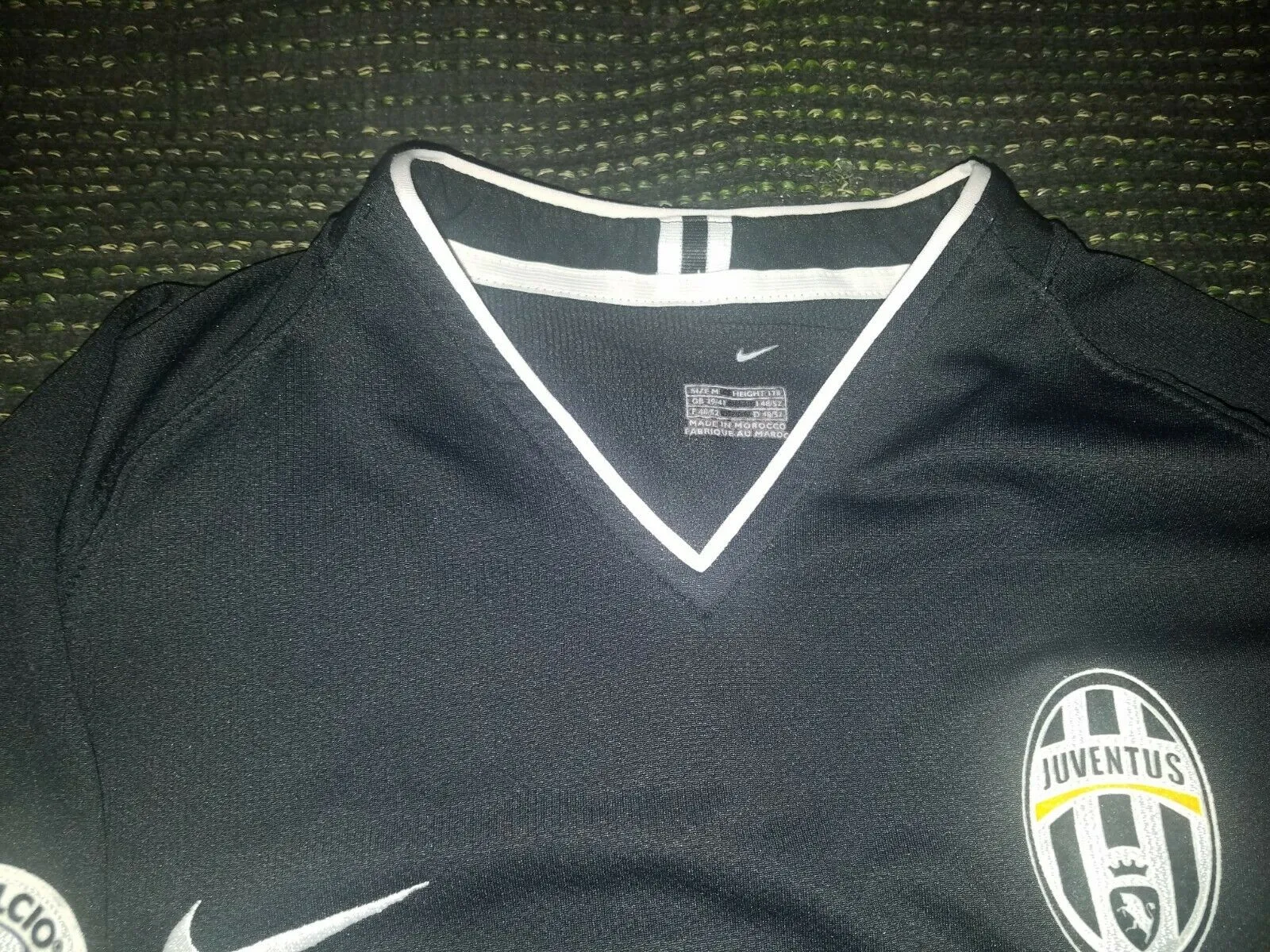 Giovinco Juventus 2006 2007 MATCH WORN Black Jersey Shirt Maglia M