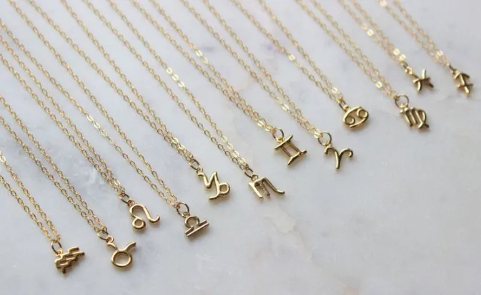 Gold Zodiac Necklace