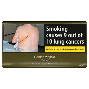 Golden Virginia Bright Yellow Pocket Pouch 30gm Tobacco