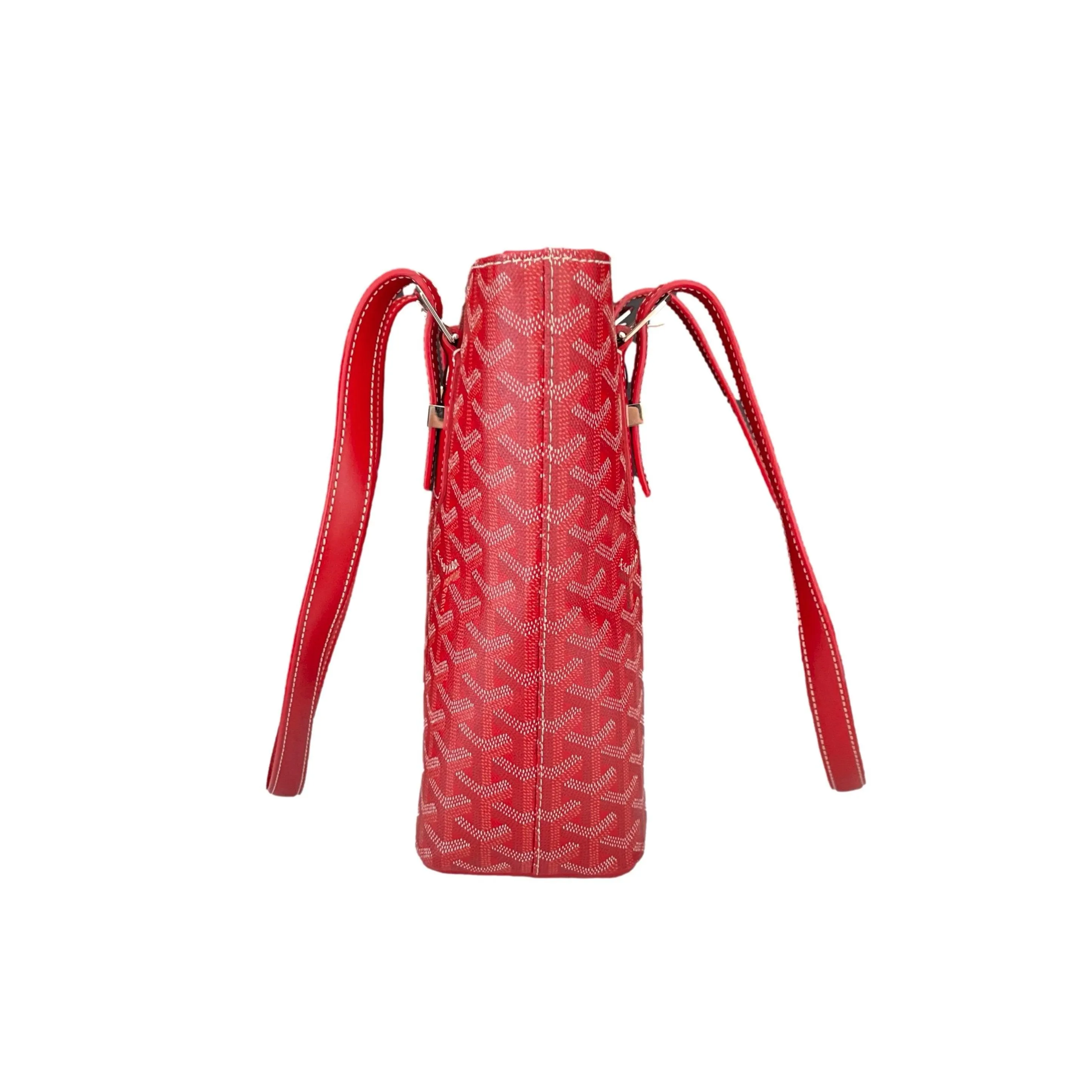 Goyard Red Monogram Tote