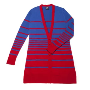 GRADUATED STRIPE CARDIGAN