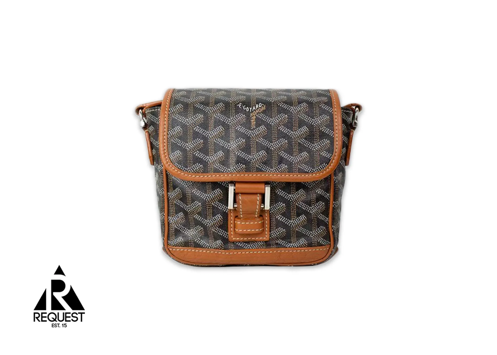 Grand Bleu PM Messenger Bag "Black & Tan"