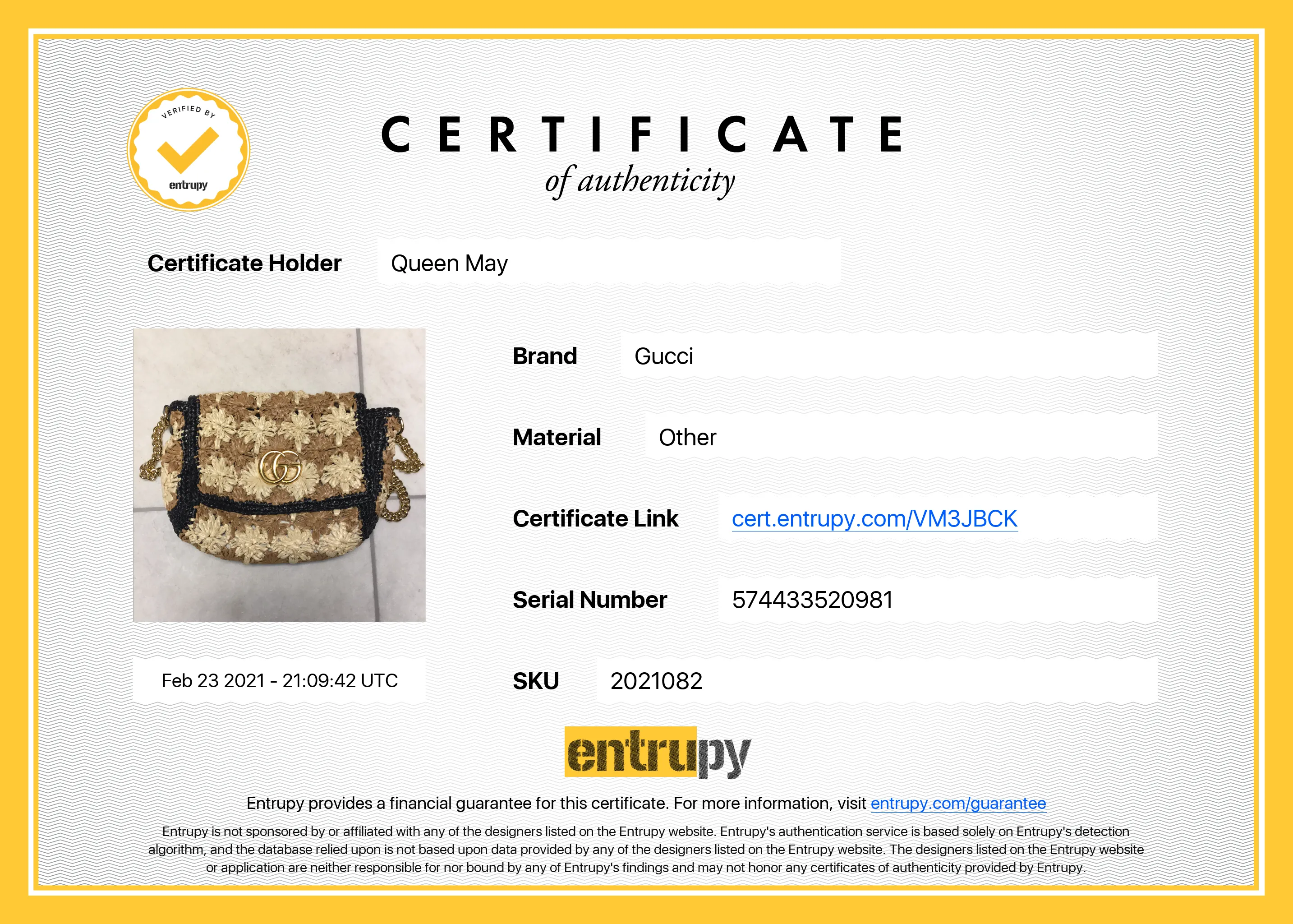 Gucci 2019 GG Marmont Raffia Shoulder Bag