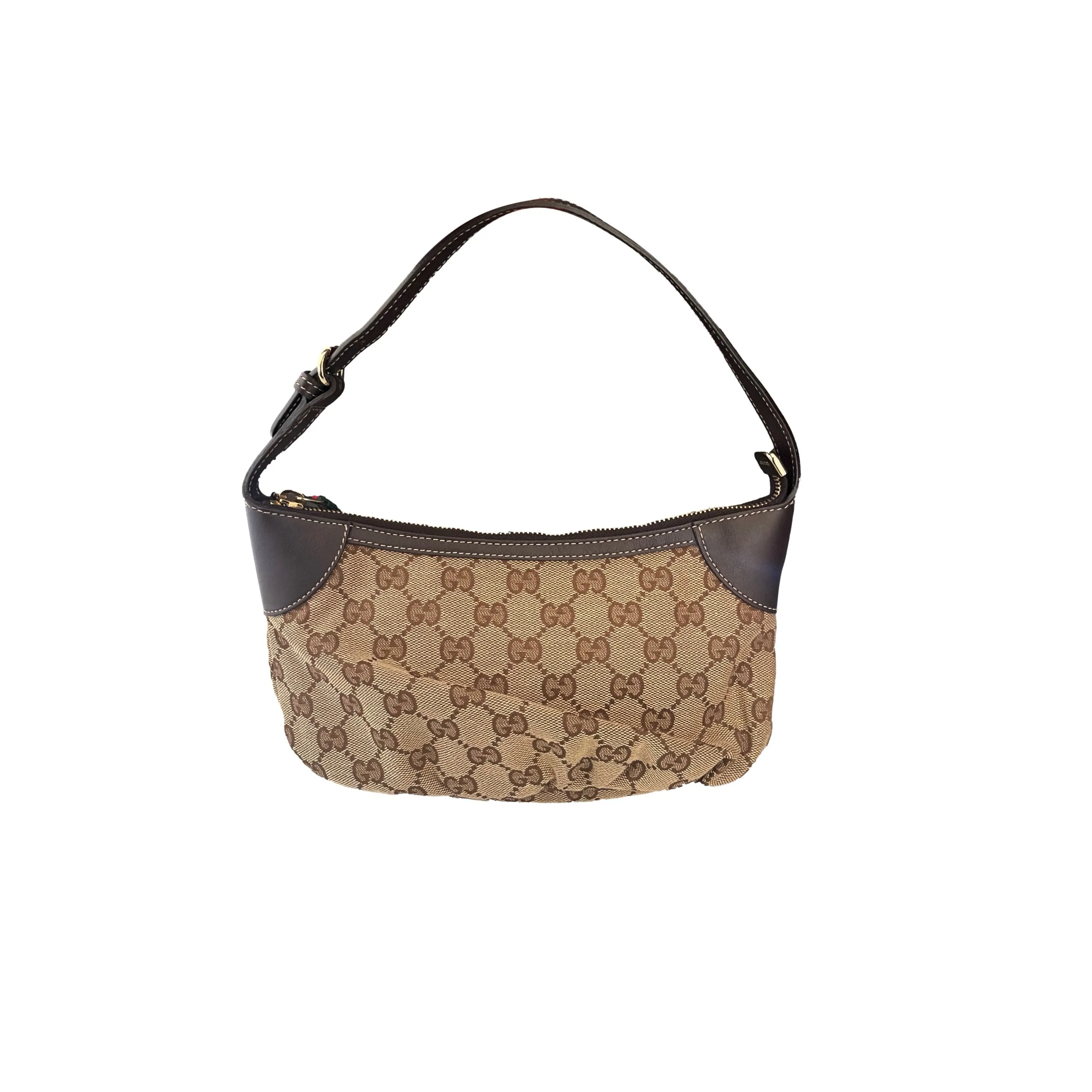 Gucci Brown Monogram Mini Shoulder Bag