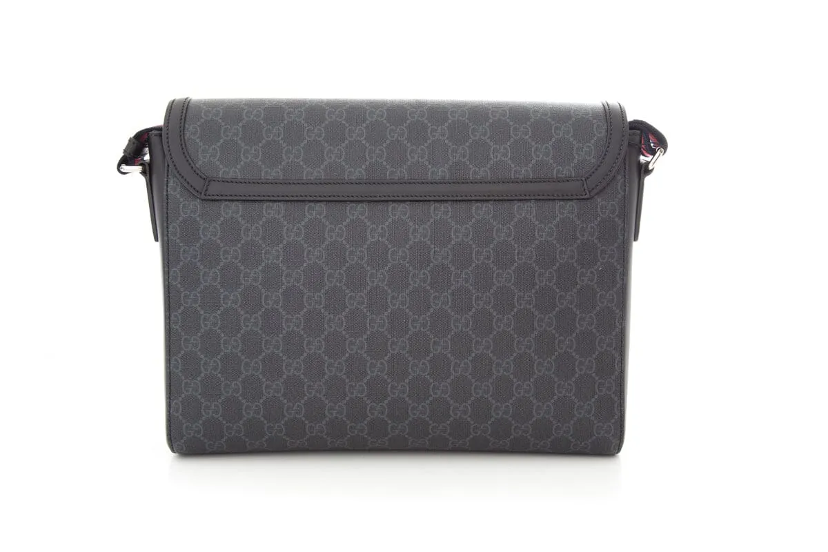 Gucci Multicolor Night Courrier Supreme Flap Messenger Cross-Body