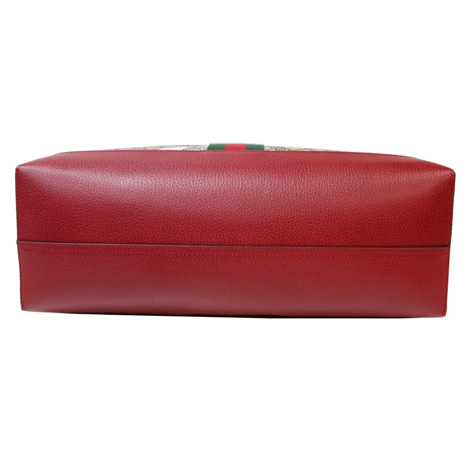 GUCCI Ophidia GG Flora Medium Tote Bag Red 547947