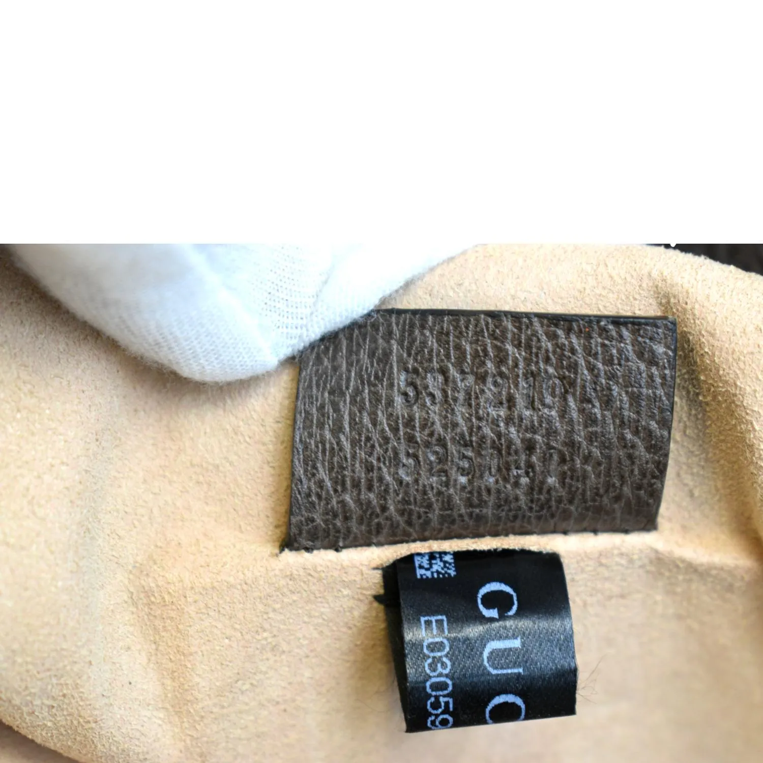 GUCCI Rajah Large Leather Tote Shoulder Bag Beige 537219