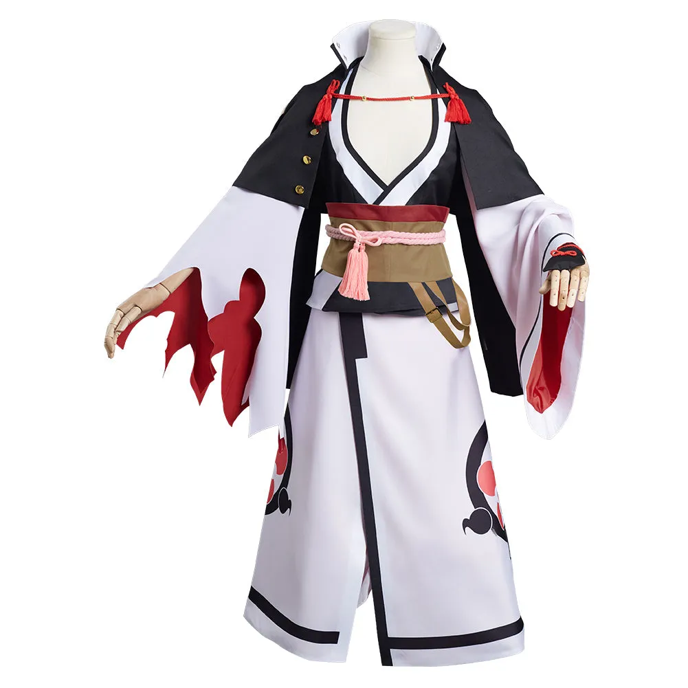 Guilty Gear Strive Baiken Outfits Cosplay Costume Halloween Carnival Suit
