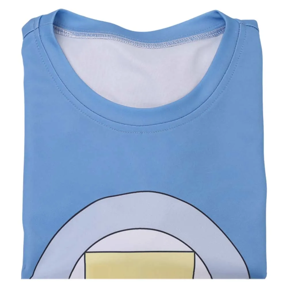 Haikyū!! Tetsurō Kuroo Blue T-shirt Cosplay Costume Outfits Halloween Carnival Suit