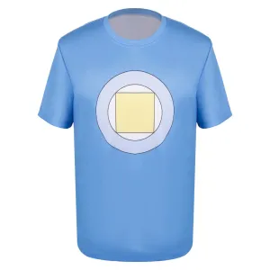 Haikyū!! Tetsurō Kuroo Blue T-shirt Cosplay Costume Outfits Halloween Carnival Suit