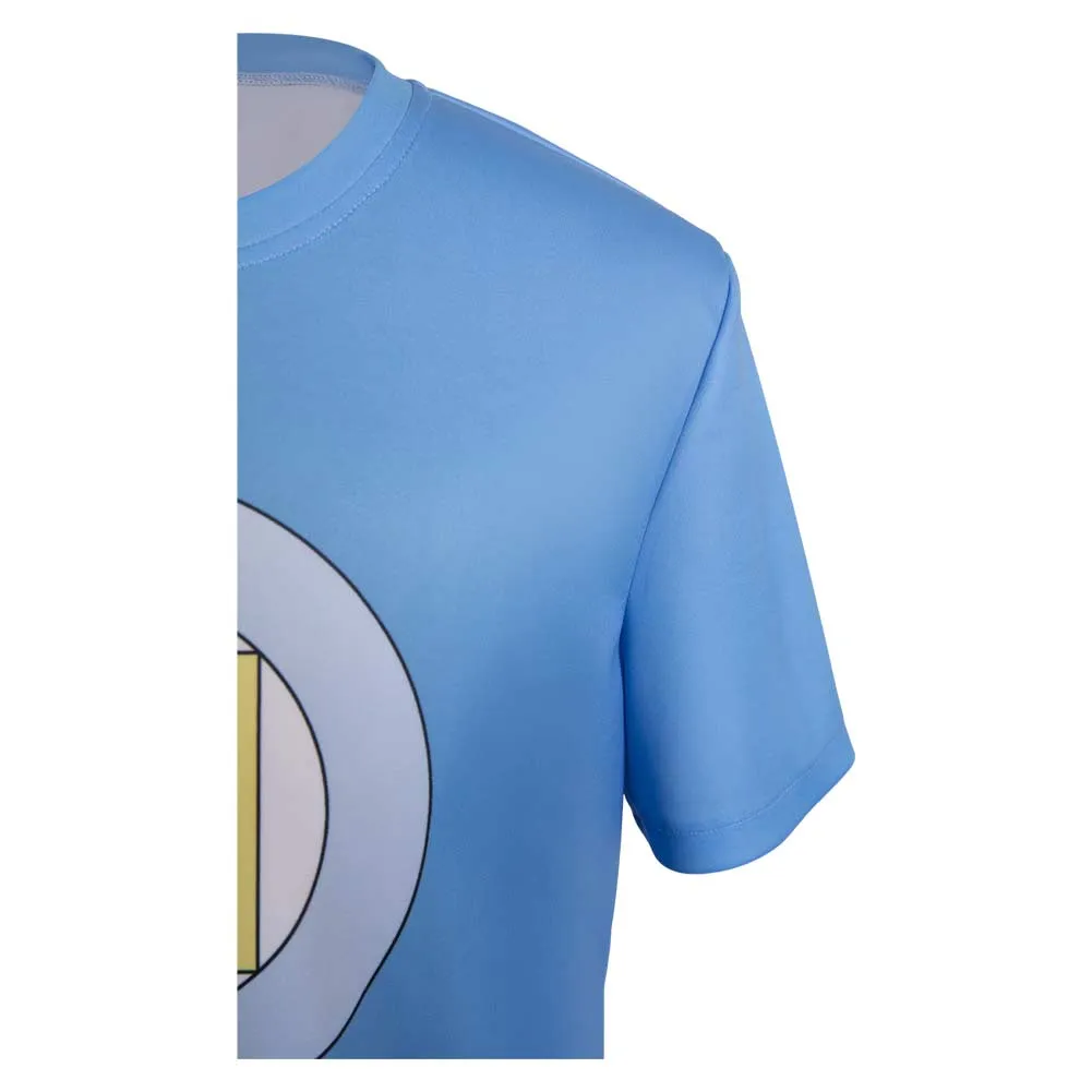 Haikyū!! Tetsurō Kuroo Blue T-shirt Cosplay Costume Outfits Halloween Carnival Suit