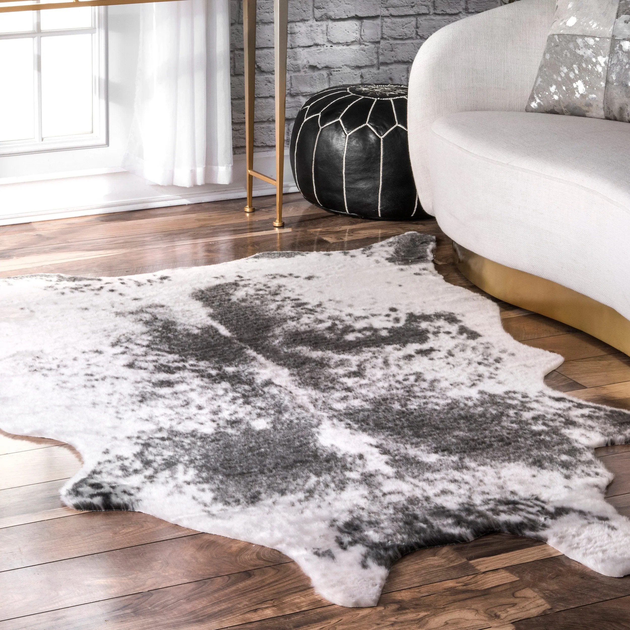 HALINA FAUX COWHIDE