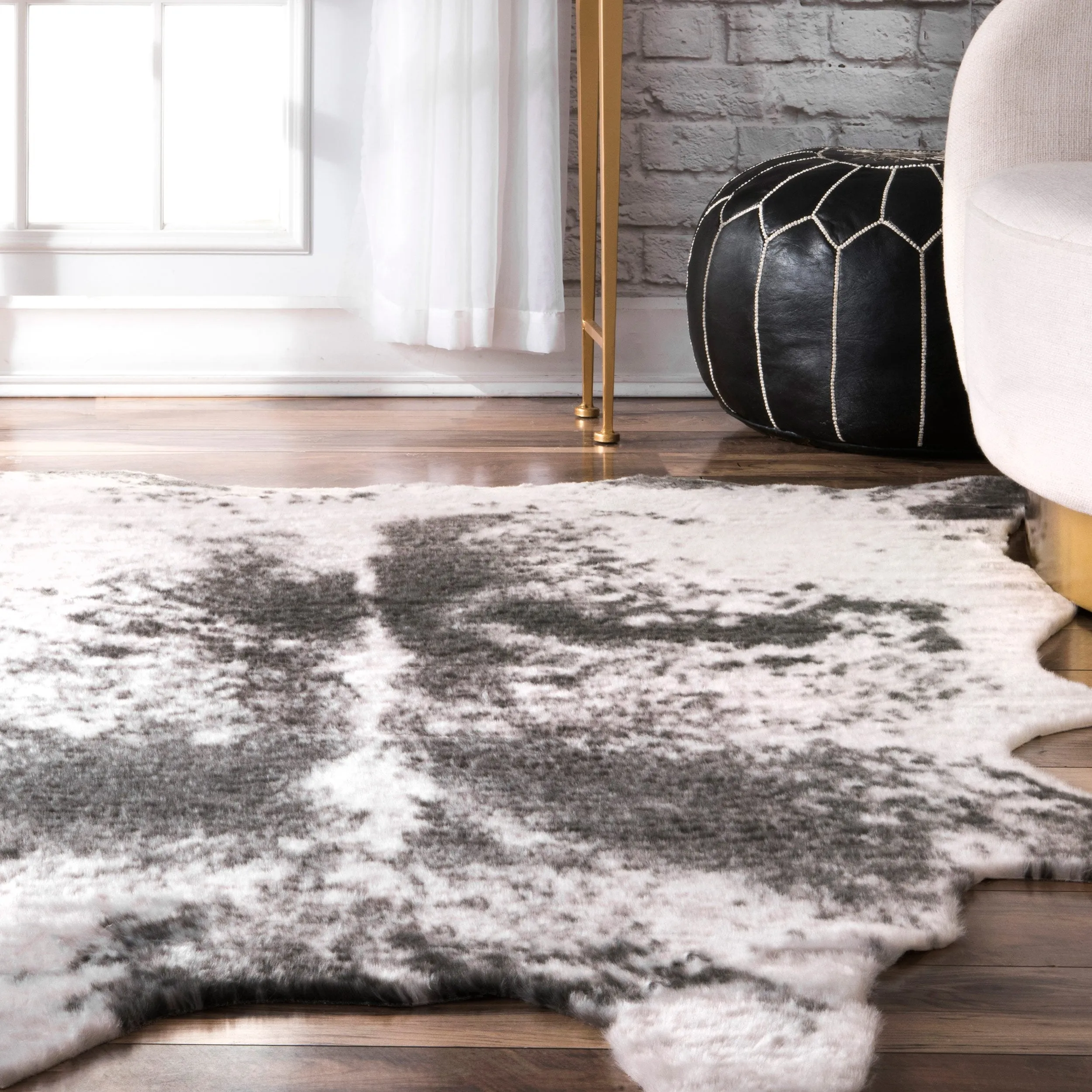 HALINA FAUX COWHIDE