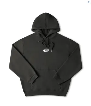 HALO HOOD - WORN BLACK