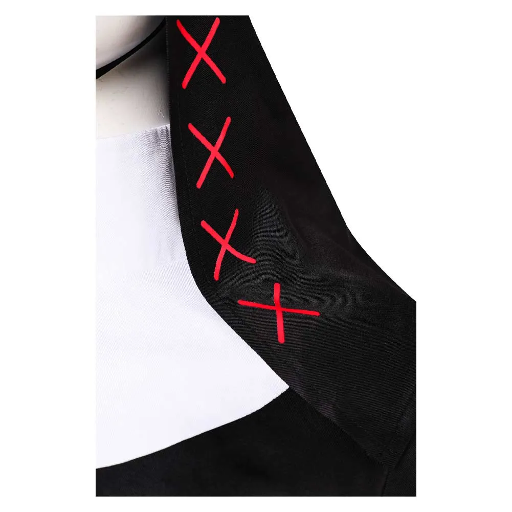 Hazbin Hotel Alastor Black Sister Nun Dress Cosplay Costume Outfits Halloween Carnival Suit