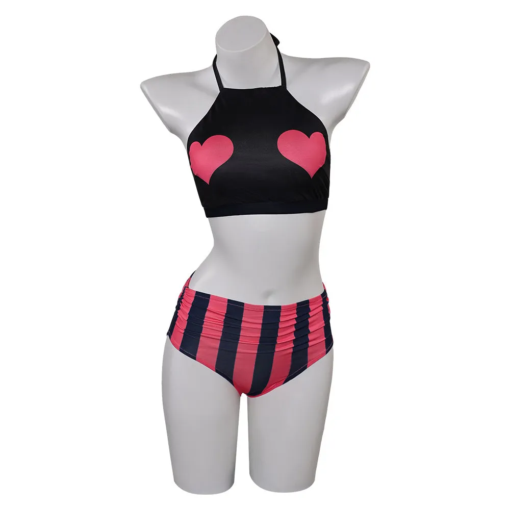 Hazbin Hotel Velvette Swimsuit Swimwear Cosplay Costume Outfits Halloween Carnival Suit