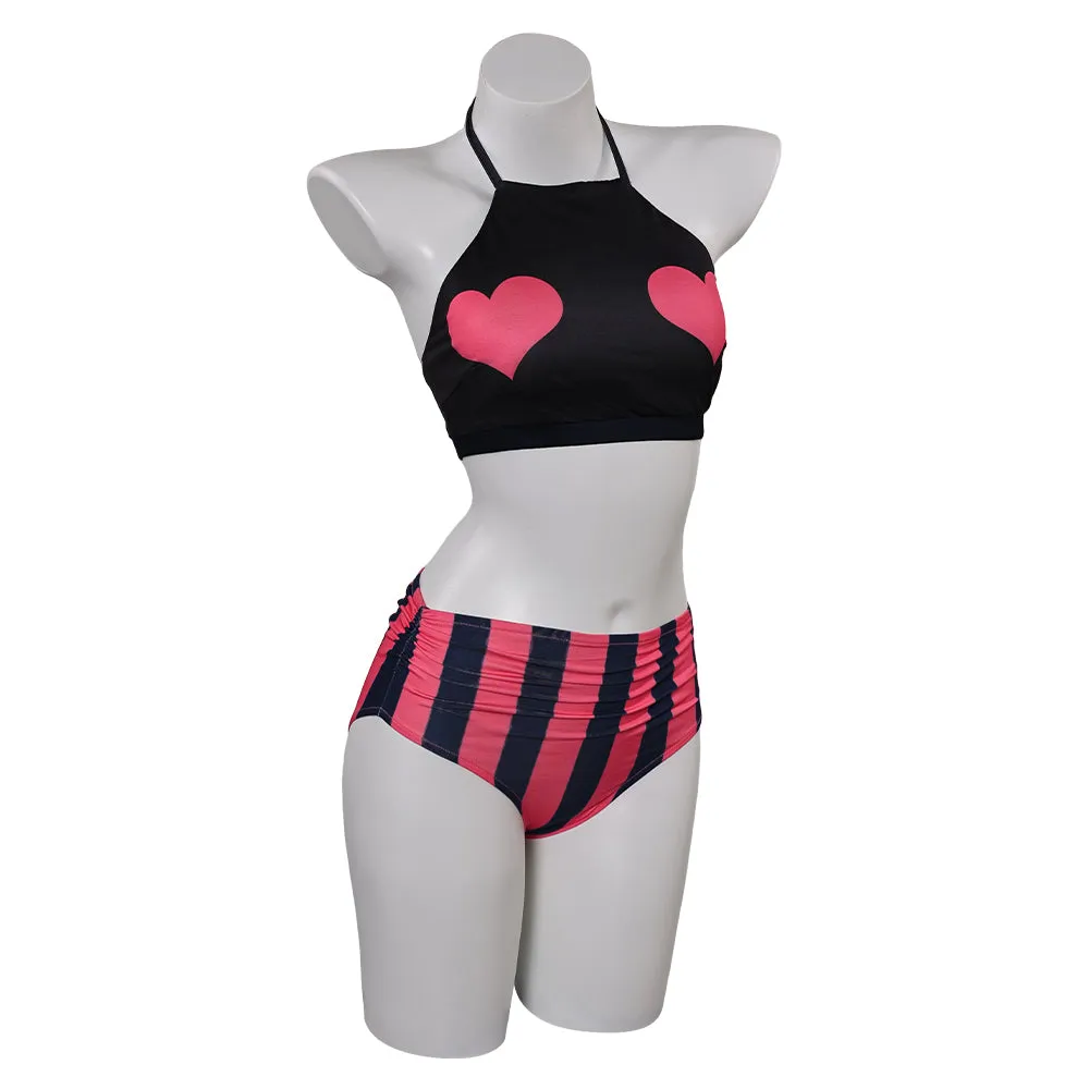 Hazbin Hotel Velvette Swimsuit Swimwear Cosplay Costume Outfits Halloween Carnival Suit