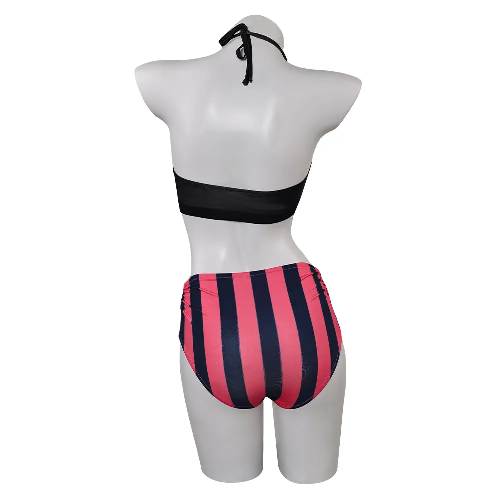 Hazbin Hotel Velvette Swimsuit Swimwear Cosplay Costume Outfits Halloween Carnival Suit