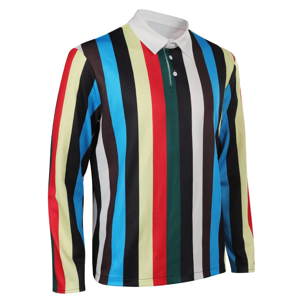 Heartstopper 2 Charlie Spring Color Stripes Jacket Cosplay Halloween Carnival