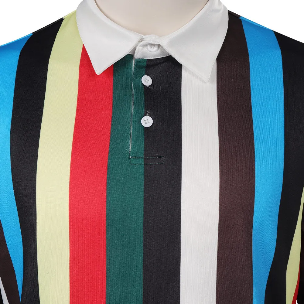 Heartstopper 2 Charlie Spring Color Stripes Jacket Cosplay Halloween Carnival