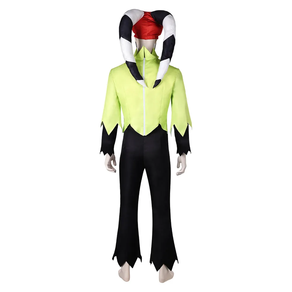 Helluva Boss Fizzarolli Yellow Set Cosplay Costume Outfits Halloween Carnival Suit