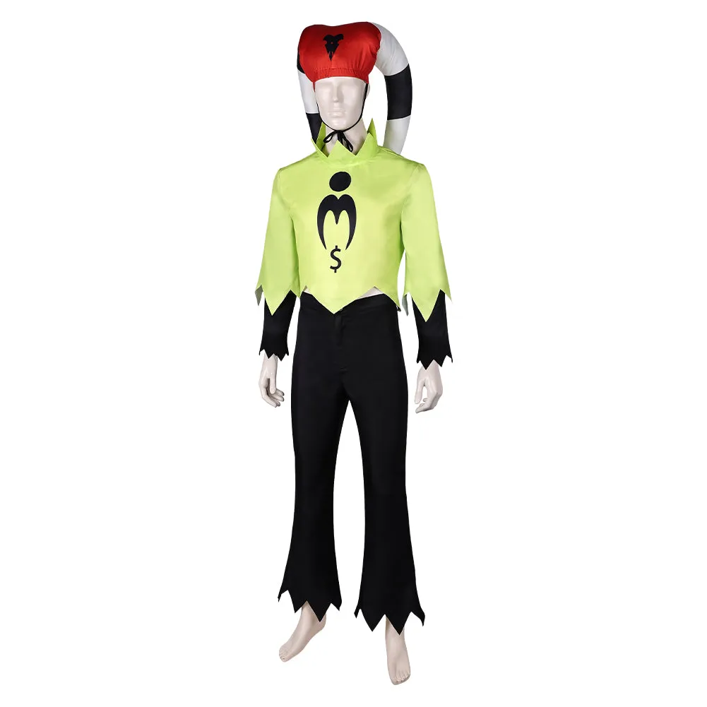 Helluva Boss Fizzarolli Yellow Set Cosplay Costume Outfits Halloween Carnival Suit